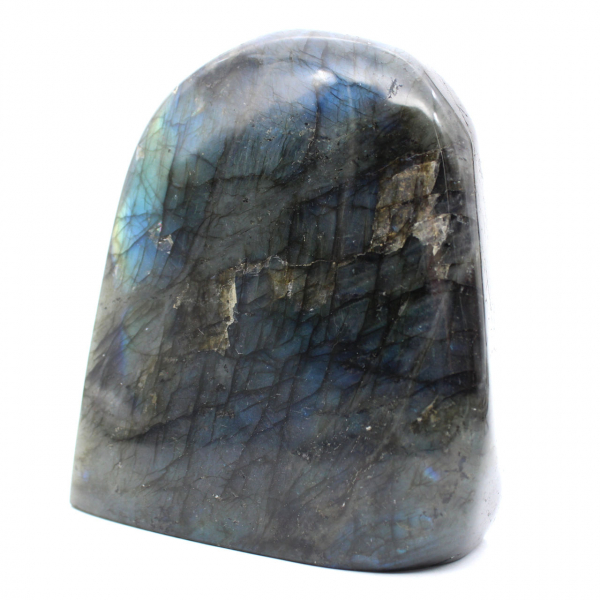 Polished Labradorite Mineral Ornament for Indoor Use