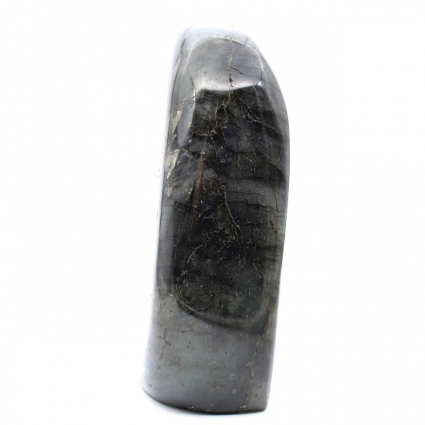Polished Labradorite Mineral Ornament for Indoor Use