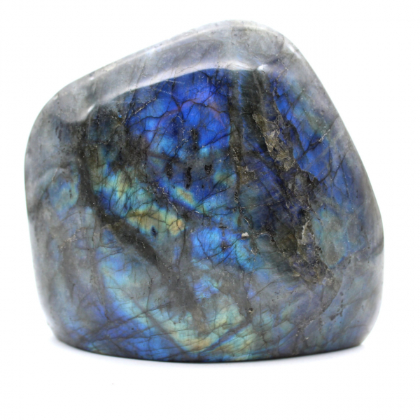 Pietra di labradorite naturale lucidata, ornamento