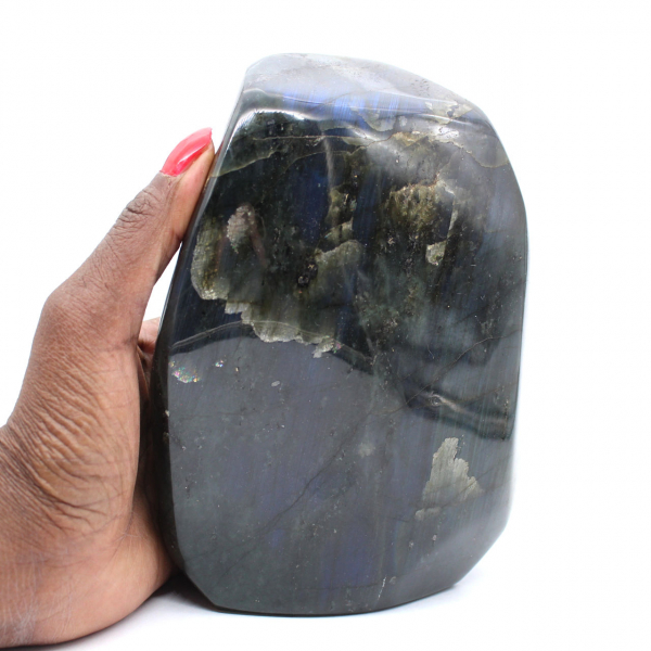 Grande Pièce Polie de Labradorite de Madagascar