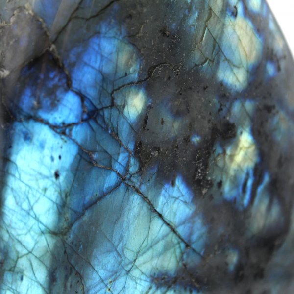 Labradorite Polie de Madagascar, Pièce de Collection
