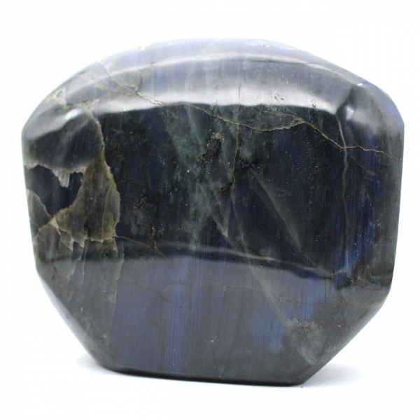 Labradorite lucidata autentica del Madagascar, pezzo decorativo