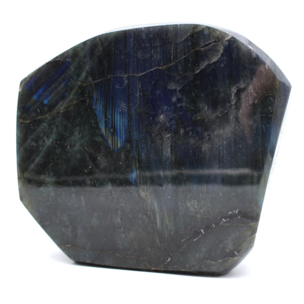 Labradorite lucidata autentica del Madagascar, pezzo decorativo