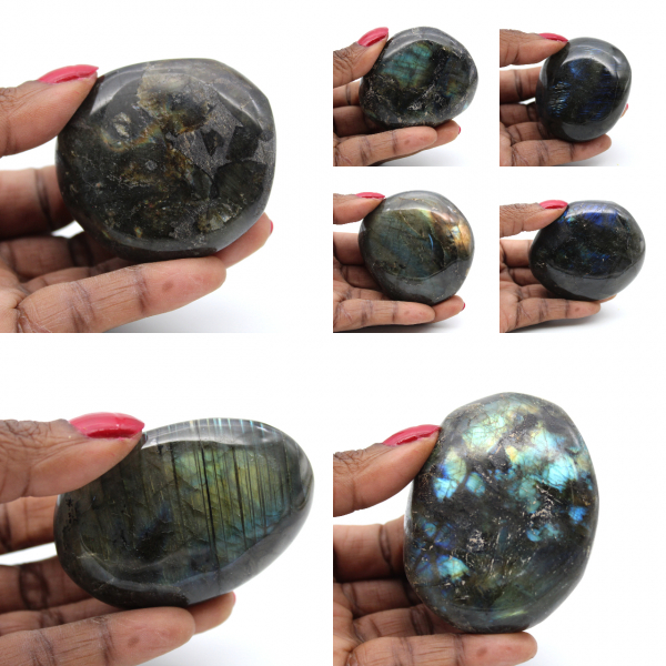 Galet en roche de Labradorite