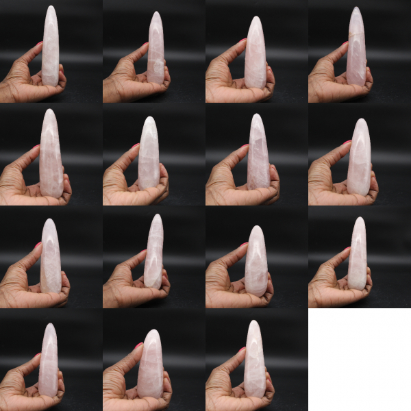 Rosenquarzstab