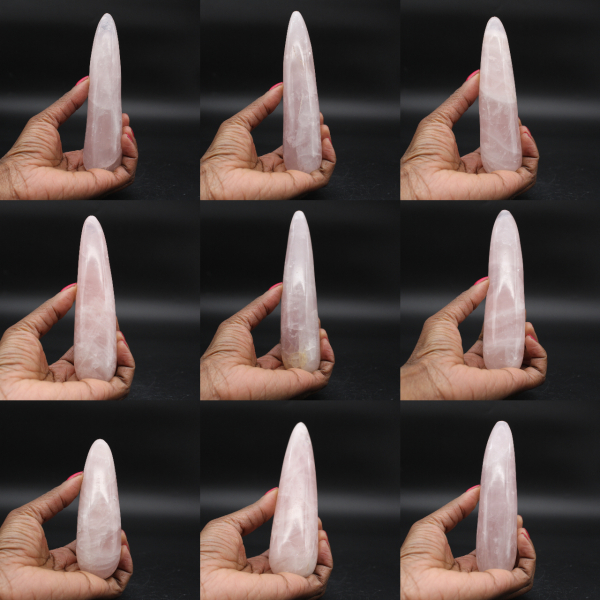 Bastone di quarzo rosa