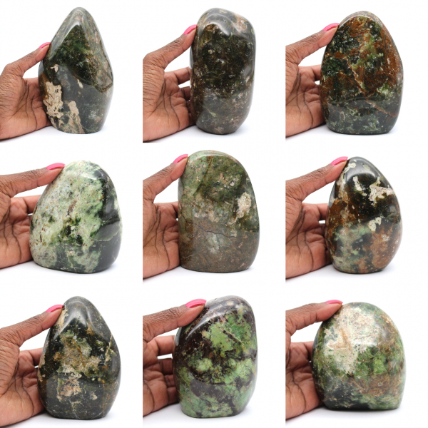 Forme libre de Chrysoprase