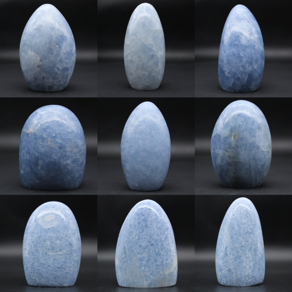 Blauer Calcit Freeform