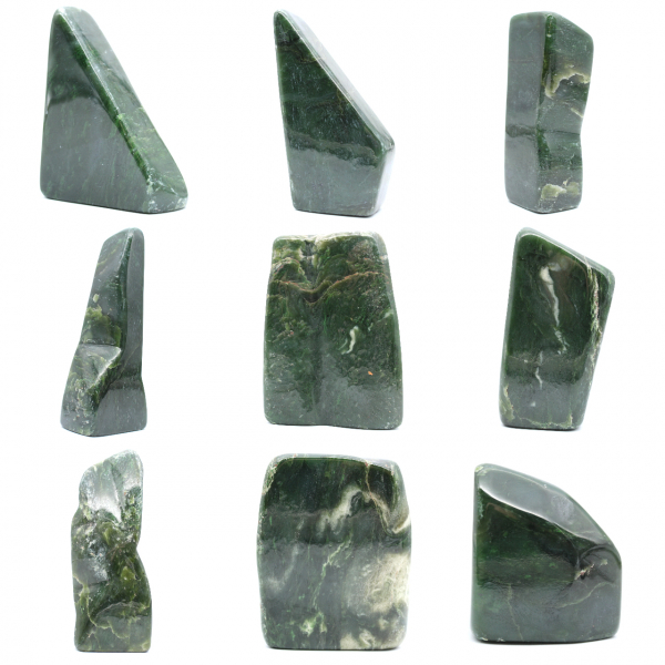 Dekorative nephrit-jade