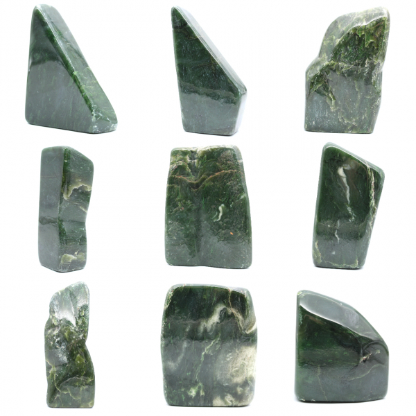 Dekorative nephrit-jade