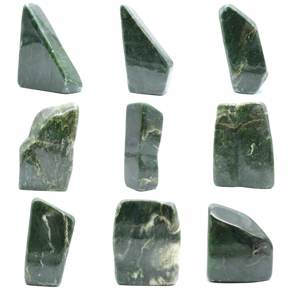 Dekorative nephrit-jade