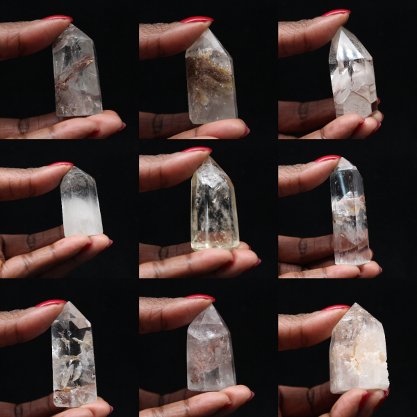 Prisme quartz à inclusion