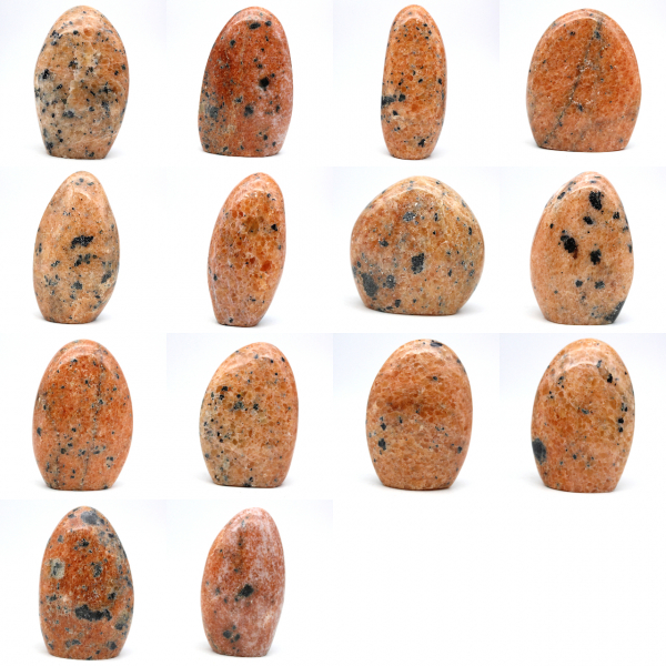 Orange calcite for collection