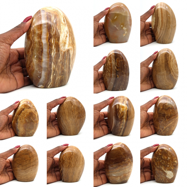 Calcite miel de collection